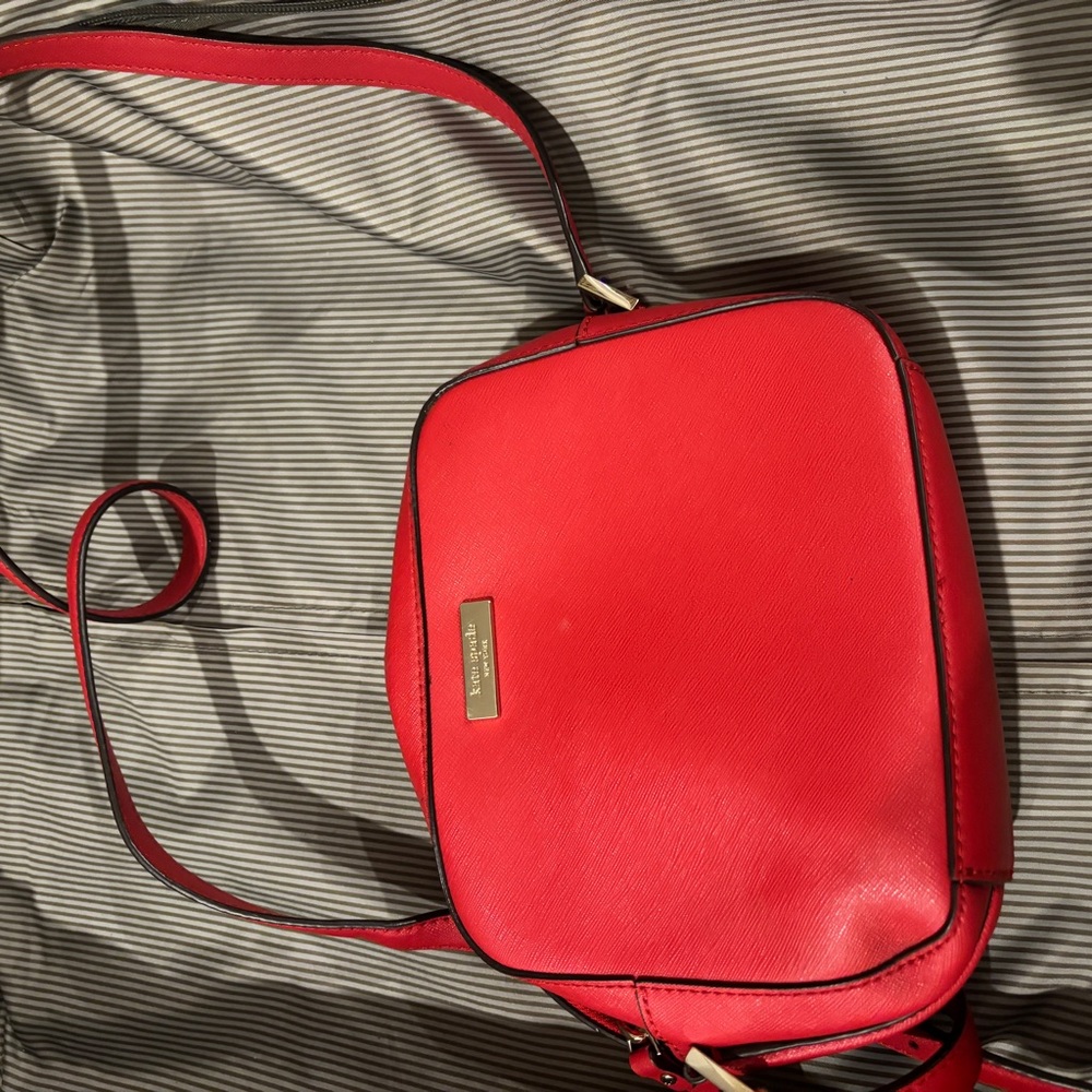Kate spade crossbody bag red - Picture 5 of 6
